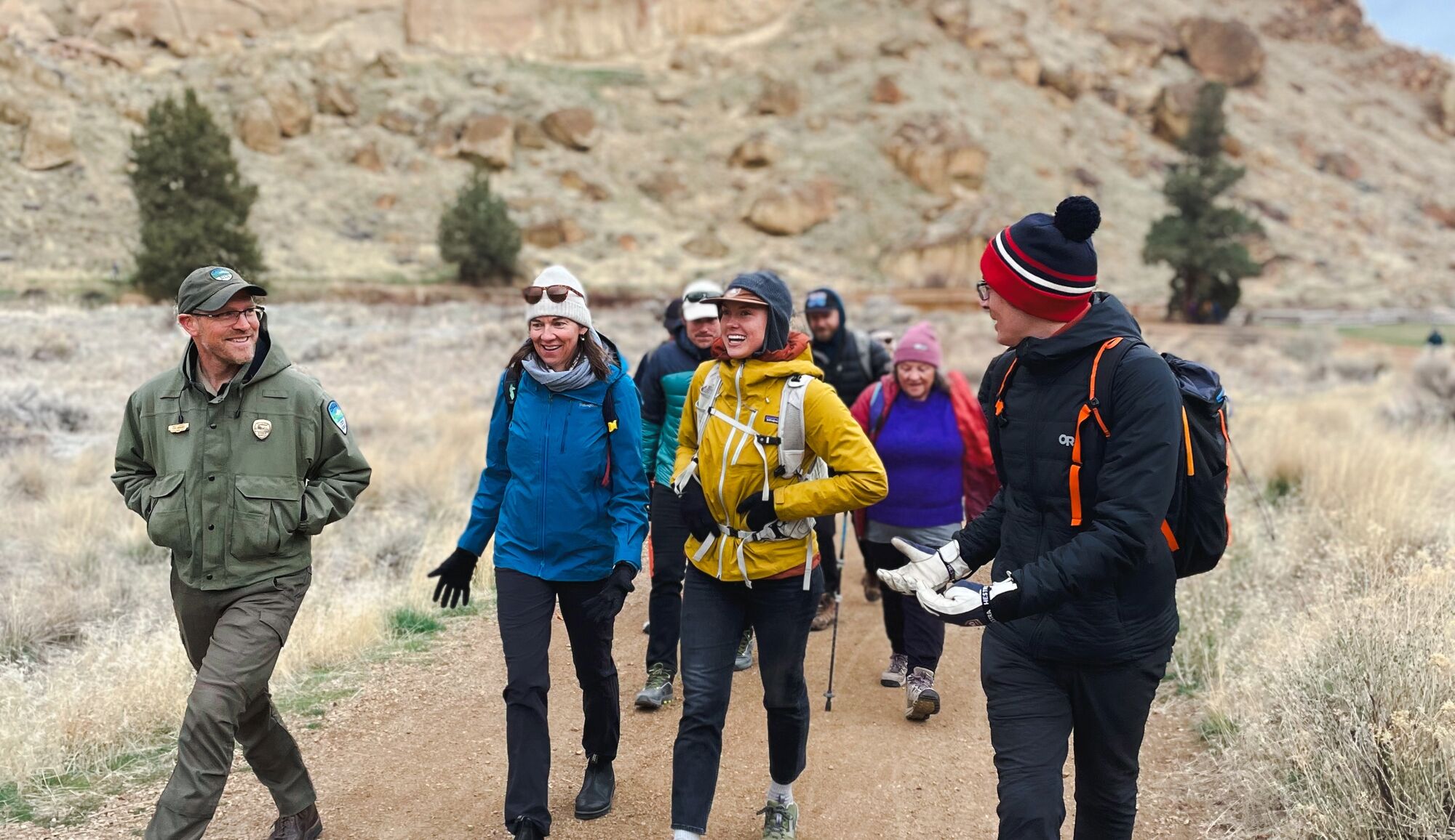 Group of people participating in the High Desert Project in Bend, Oregon