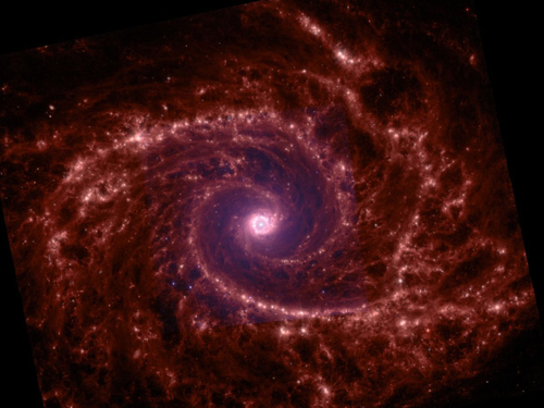 Galaxy photo created by Whitman's Jessica Sutter.